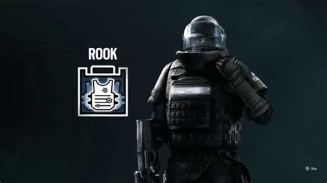 Rainbow Six Siege My Second Operator Rook Introduction Video Youtube