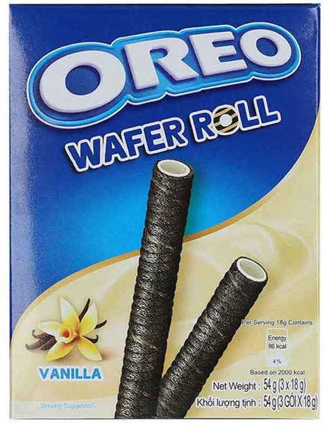 Oreo Wafer Roll Vanilla 54g Das Süßigkeiten