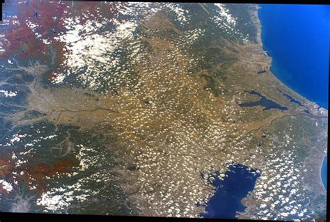 The kantō plain (関東平野 kantō heiya) is the largest plain in japan, and is located in the kantō region of central honshū. Kanto Plain in the Fall, variant | Panorama of ISS045 images… | Flickr