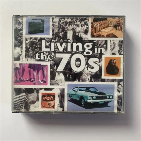 Living In The 70s Various Artists 1995 2x Cd Box Set Rock Pop 13
