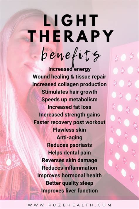 Red Light Therapy Benefits Red Light Therapy Benefits Light