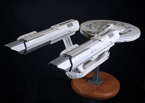 Lego Enterprise Riesiges Modell Der Star Trek Raumschiffs