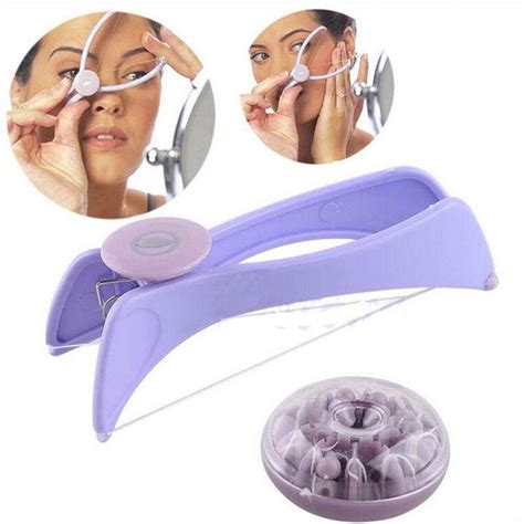 Mini Women Facial Hair Remover Spring Threading Epilator Face