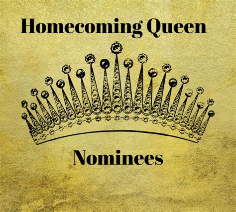 Homecoming Queen Nominations The Sandstorm