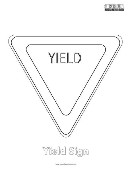 Road Sign Coloring Pages Super Fun Coloring