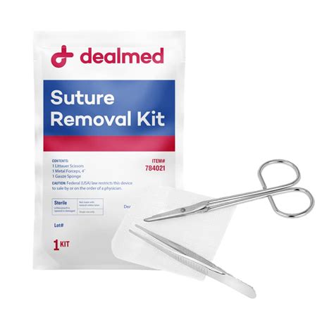 Buy Dealmed Sterile Suture Removal Kit Includes Suture Removal