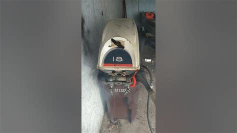 1968 Evinrude 18hp Fastwin Youtube