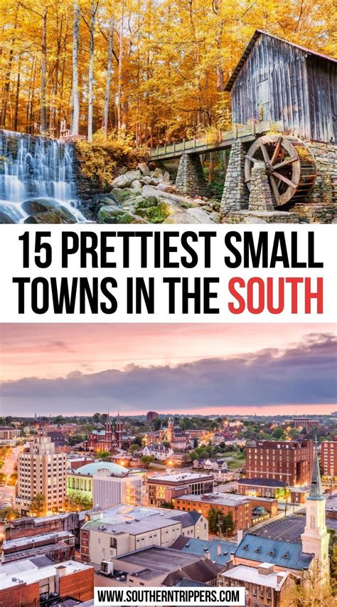 15 Prettiest Small Towns In The South Usa Travel Guide Usa Travel