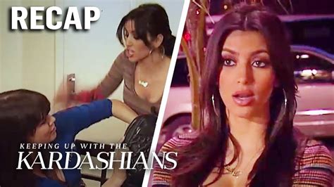 Kim Kardashian Fights Khlo Keeping Up With The Kardashians Recap S