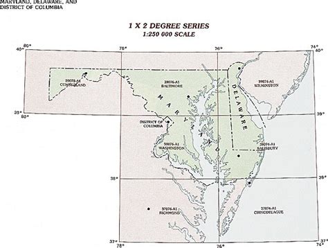 Maryland Topographic Index Maps Md State Usgs Topo Quads 24k 100k 250k