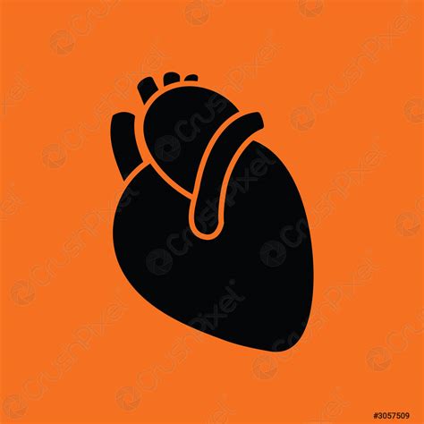 Human Heart Icon Stock Vector 3057509 Crushpixel