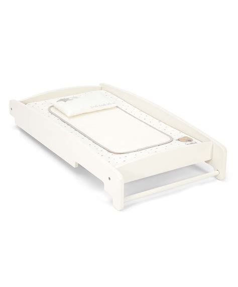 This Ivory Cot Top Changer Makes A Practical Changing Area For Baby