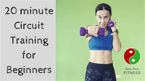 20 Minute Circuit Training For Beginners Youtube