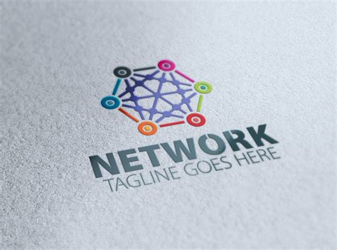 Network Logo Branding And Logo Templates ~ Creative Market