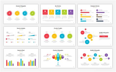 Full Color Presentation Powerpoint Template 69230