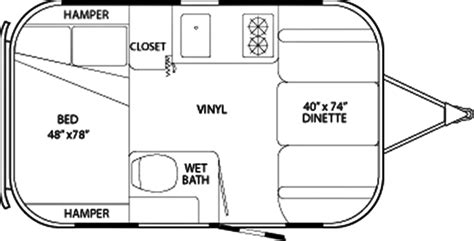 Airstream Travel Trailer Floor Plans Floorplans Click