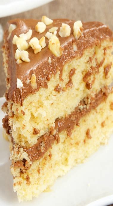 Hazelnut Cake With Mocha Frosting Recipe Hazelnut Cake Desserts