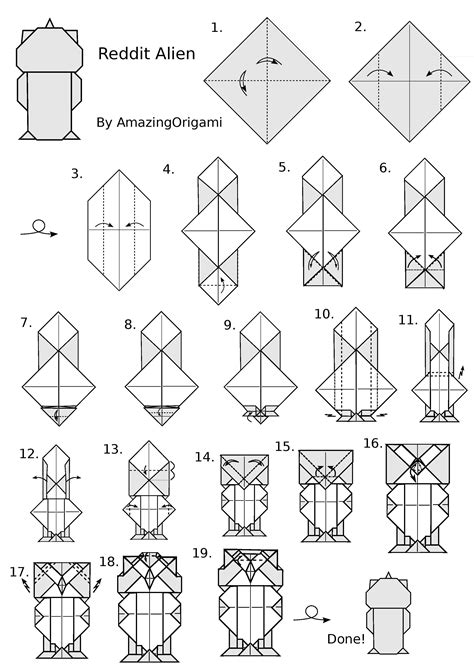 Free Easy Origami Instructions Printable Free Printable