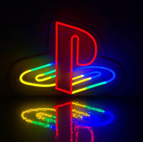 Playstation Neon Sign Ubicaciondepersonascdmxgobmx