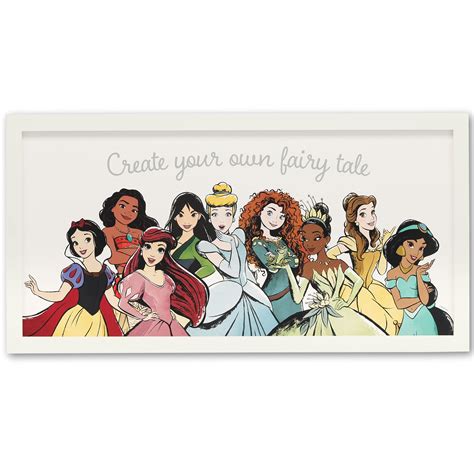 Buy Disney Princess Create Your Own Fairytale Framed Wood Wall Décor