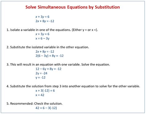 Solving Simultaneous Equations Using Matrices X