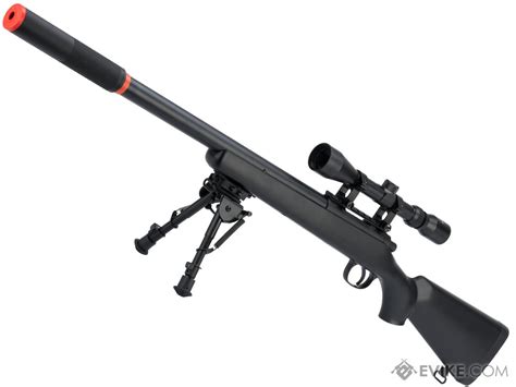 Well Vsr 10 G Spec Bolt Action Airsoft Sniper Rifle With Mock