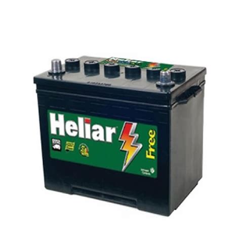Bateria Heliar 75Ah - Baterias Zona Norte entrega e instalação gratuita