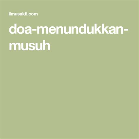 Doa Meluluhkan Hati Seseorang Bahasa Latin | Doa, Kutipan doa, Bahasa