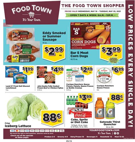 Food Town Current Weekly Ad 0519 05252021 Frequent