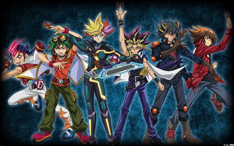 All Yu Gi Oh Protagonists Wallpaperbackground By Fackuula12 On