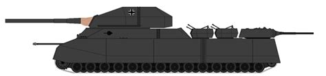 Немецкий сверхтяжелый танк Крыса Ratte Landkreuzer P1000 Ratte 21