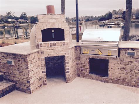 Outdoor Brick Oven Kit Wood Burning Pizza Ovens Grillsn Ovens