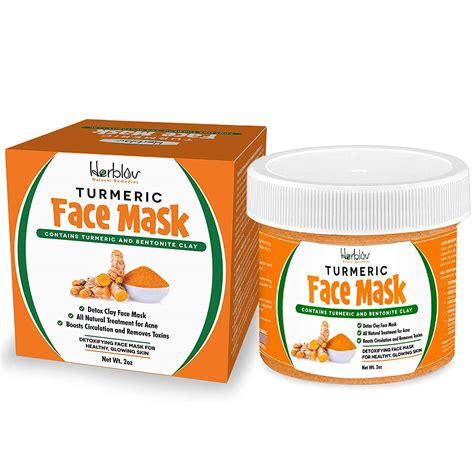 Buy Turmeric Face Mask Skin Brightening Mask With Turmeric And