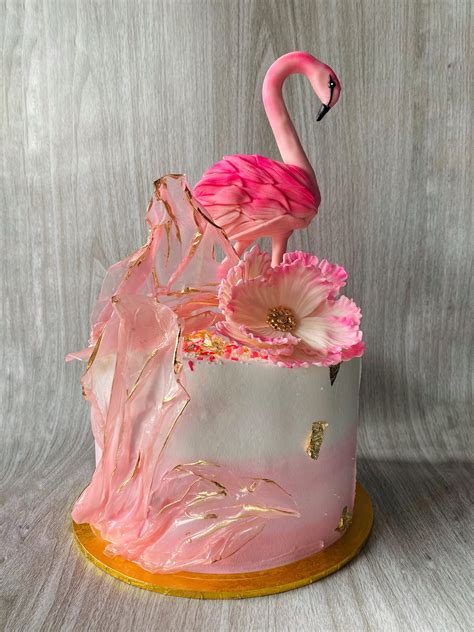 Flamingo Cake Rcakedecorating