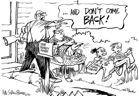 Educational Political Cartoons Horace Mann League Of The Usa