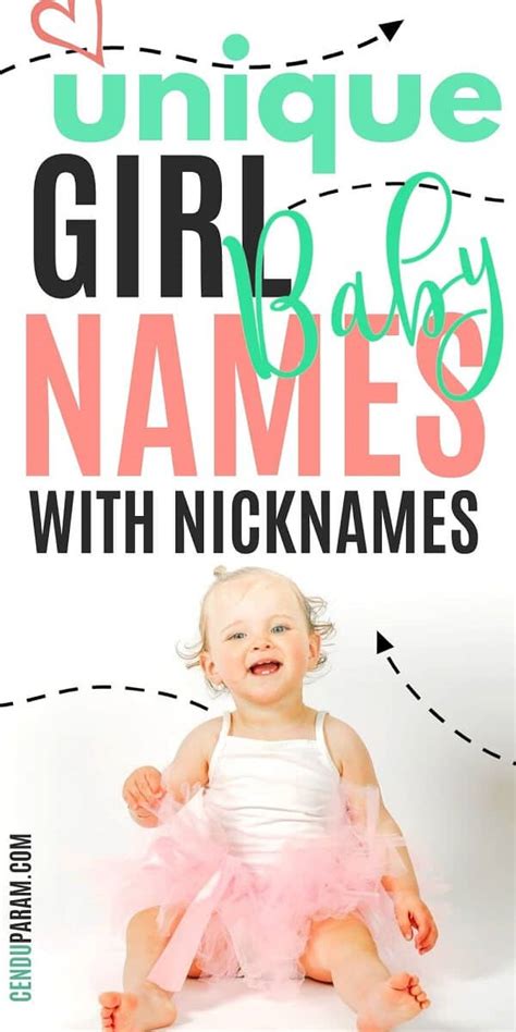 Girl Baby Names With Cute Nicknames Youll Love Cenzerely Yours