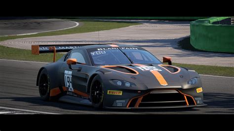 Assetto Corsa Competizione Short Race Aston Martin Vantage Gt