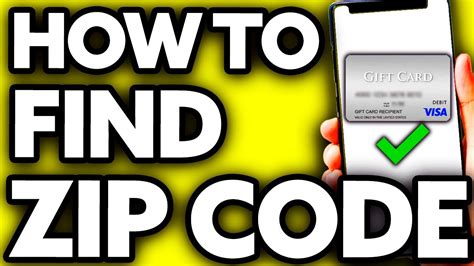How To Find Your Zip Code On Visa Gift Card Very EASY YouTube