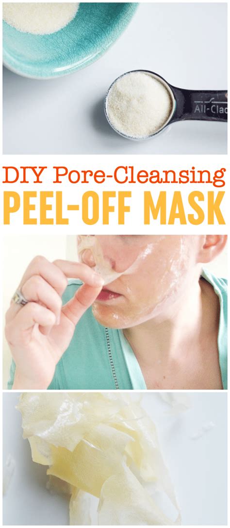 Pamper yourself and do a face mask with me! DIY Peel-Off Mask - Pore-Cleansing, Blackhead Busting Face ...