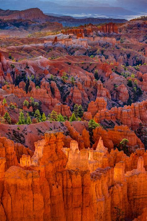 Photographs Of Colorful Formations Of Bryce Canyon National Park In Utah