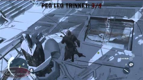 Assassins Creed 3 The Ghost Ship Peg Leg Trinkets YouTube