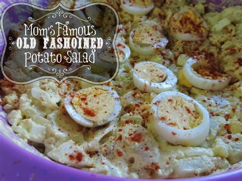 Mom S Famous Old Fashioned Potato Salad Recipe The Kitchen Wife