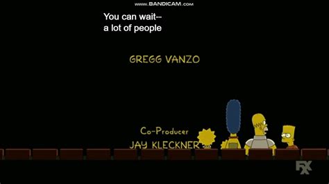 The Simpsons Movie 2007 End Credits Fxx 2021 Youtube