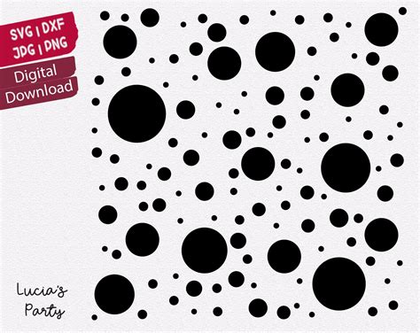 Polka Dot Svg Polka Dot Png Dots Background Svg Dotted Etsy Dots