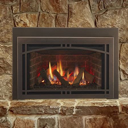 The dimensions of the insert must fit within the fireplace cavity. 35 Ruby Contemporary IntelliFire Plus Direct Vent Fireplace Insert, Blower and Remote ...