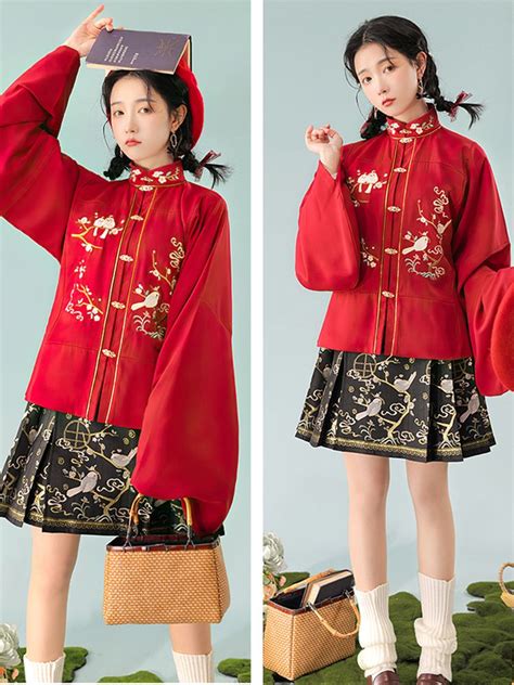 Chinese Clothing Modern Hanfu Dress Fashion Skirt Female Hanfumodern