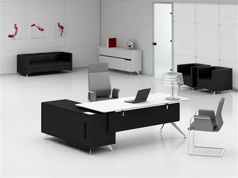 Eckschreibtisch schwarz weiß / computertisch eckschreibtisch winkschreibtisch büro mit. Schreibtisch Livorno XL Schwarz Weiß