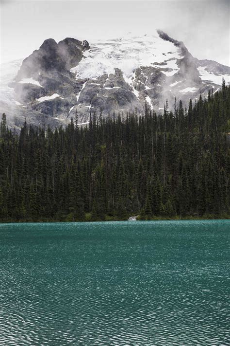 Canada British Columbia Joffre Lakes Provincial Park Stock Photo