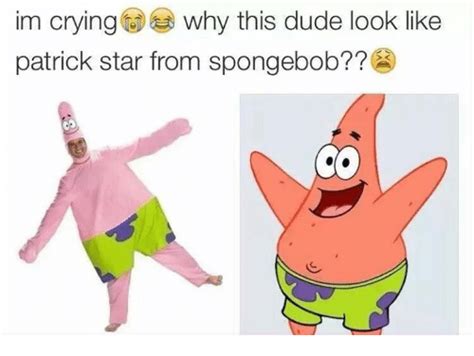 Im Crying Why This Dude Look Like Patrick Star From