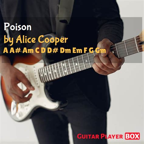 Poison Alice Cooper Chords Guitarplayerbox